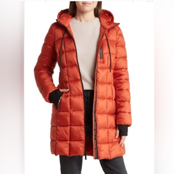 MICHAEL Michael Kors Jackets & Blazers - Michael Kors Packable Quilted Hooded Jacket Puffer Coat Sienna - NWT
